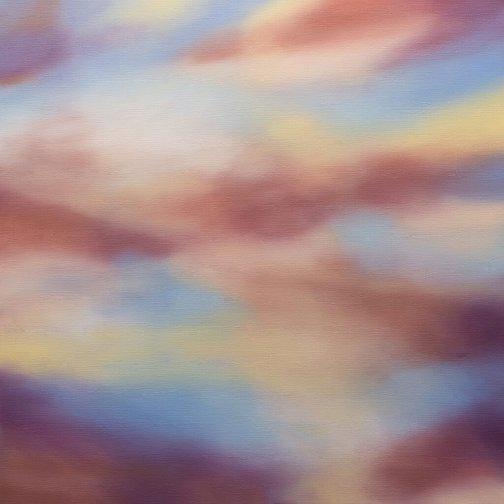 "Red Sky over Paradise", olja på duk, Torbjörn Limé, 2016.
